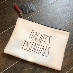 Rae Dunn Teacher’s Essentials Zippered Pouch